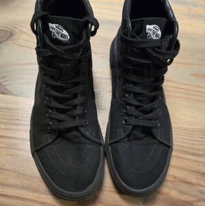 Vans Black High-Top Sneakers